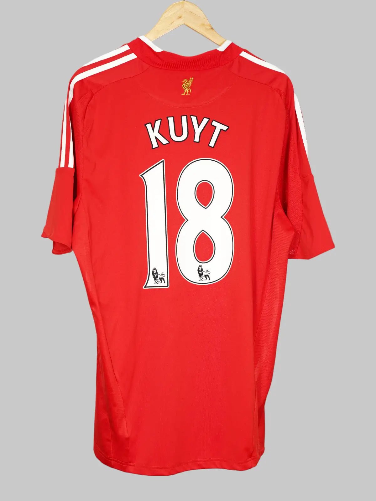 Liverpool Home Shirt 2008 - 10 Kuyt 18 (XL)