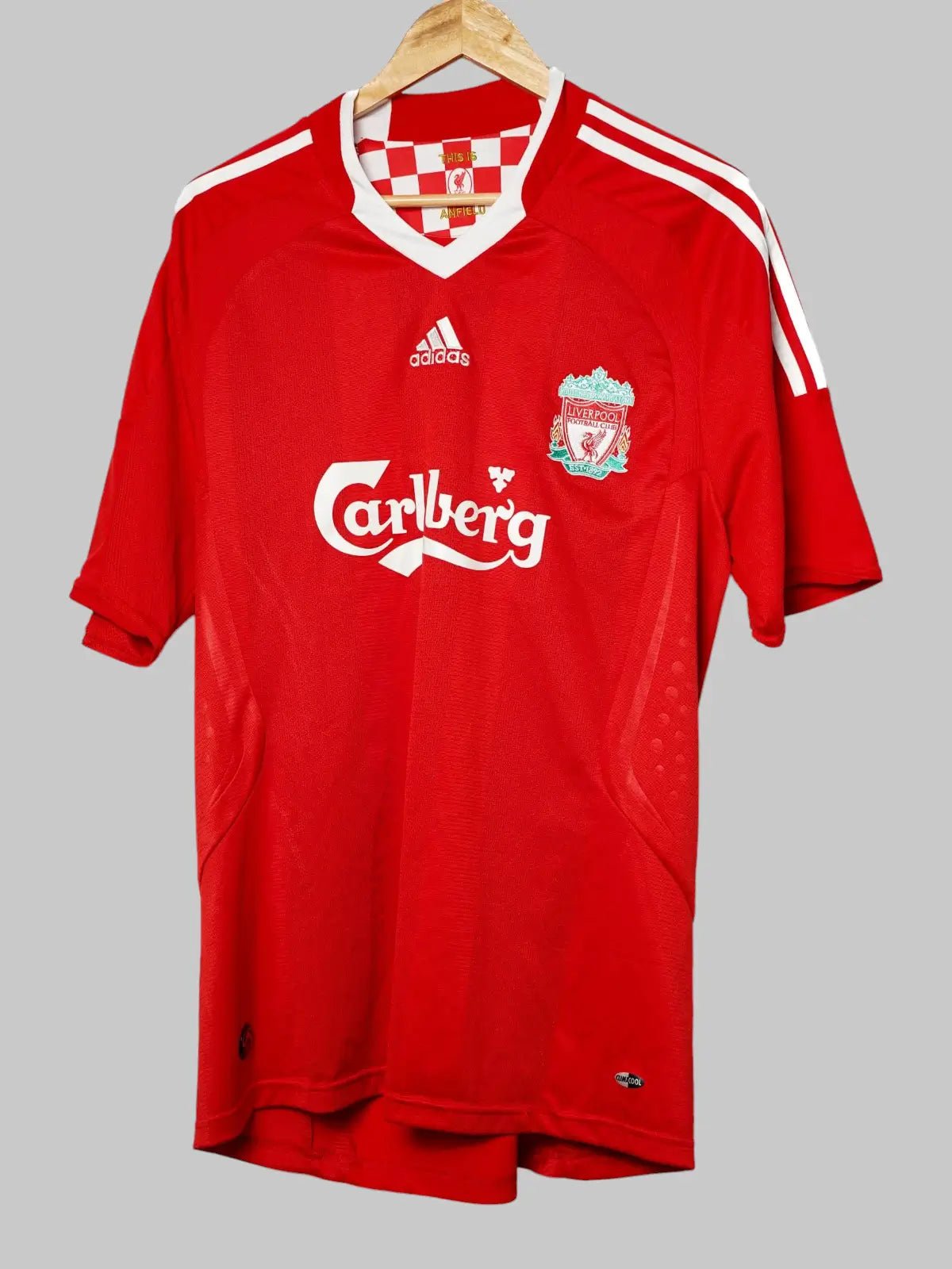Liverpool Home Shirt 2008/09 Gerrard 8 (L)