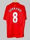Liverpool thuisshirt 2008/09 Gerrard #8 (L)