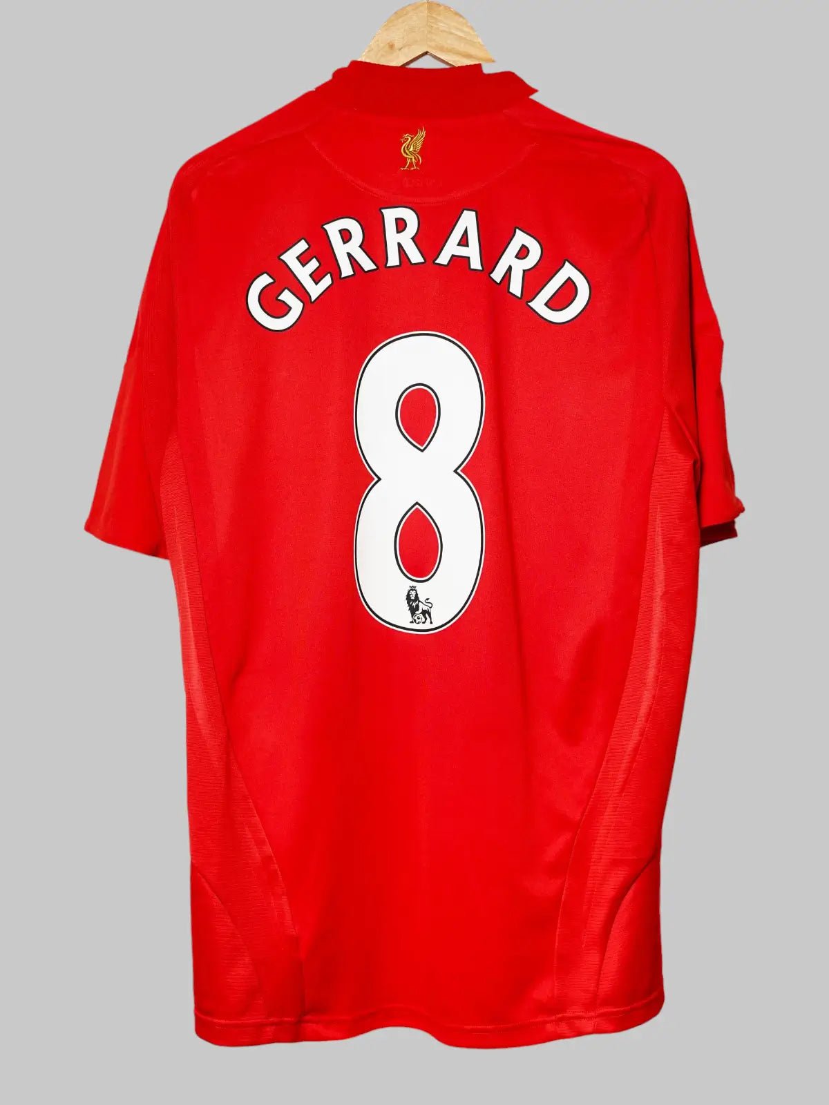 Liverpool Home Shirt 2008/09 Gerrard 8 (L)