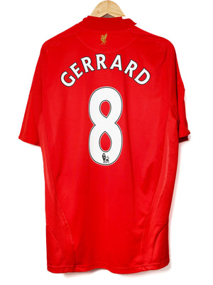 Liverpool Home Shirt 2008/09 Gerrard 8 (L)