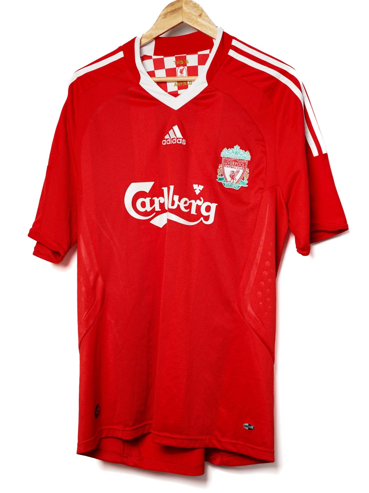 Liverpool Home Shirt 2008/09 Gerrard 8 (L)
