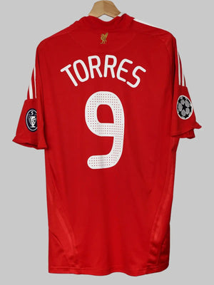 Liverpool Home Shirt 2008/10 Torres 9 (L)