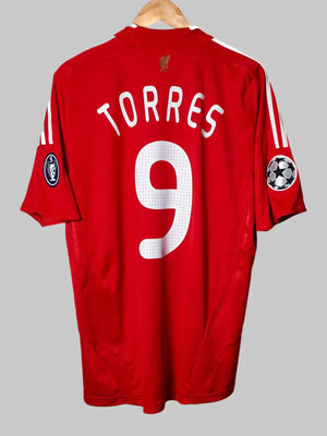 Liverpool Home Shirt 2008/10 Torres 9 (L)