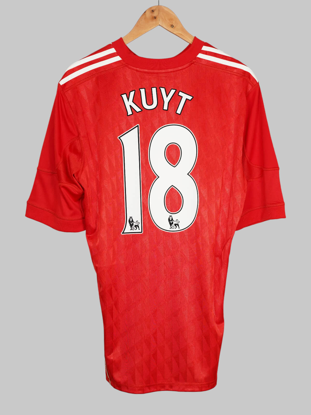 2010-12 Liverpool Kuyt #18 Home Shirt (L) Adidas | First11