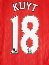 Liverpool Home Shirt 2010 - 12 Kuyt 18 (L)