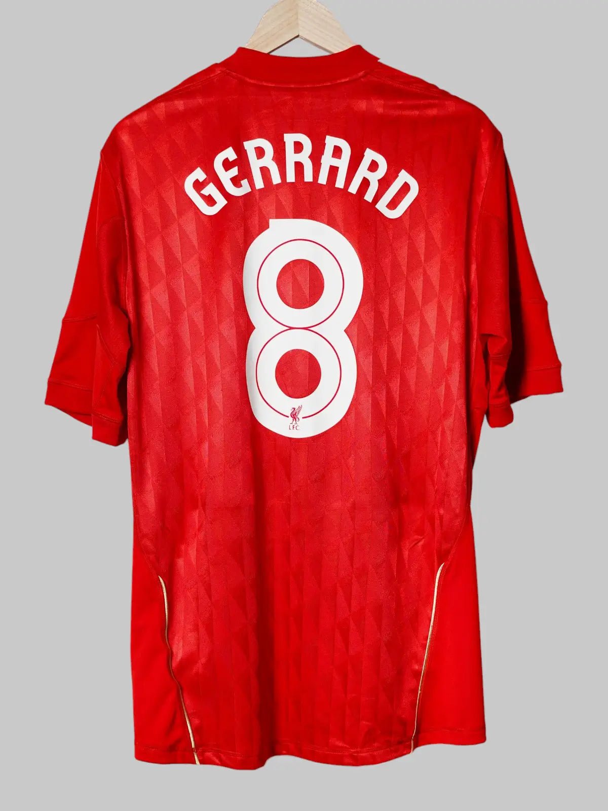 Liverpool Home Shirt 2010/12 Gerrard 8 (L)