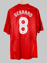 Liverpool Home Shirt 2010/12 Gerrard 8 (L)