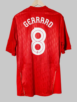 Liverpool Home Shirt 2010/12 Gerrard 8 (L)