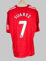 Liverpool Home Shirt 2010/12 Suarez 7 (L)