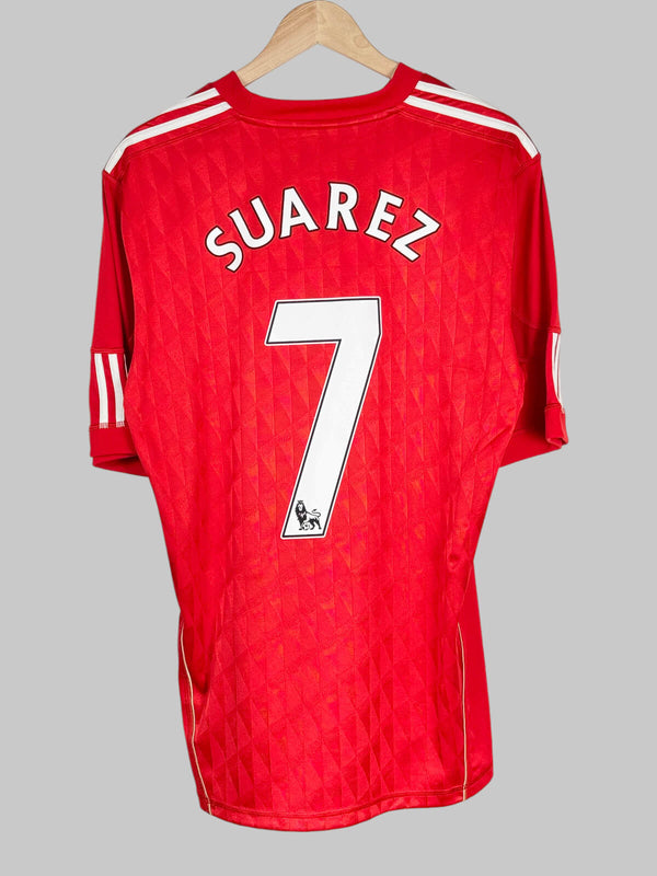 Liverpool Home Shirt 2010/12 Suarez 7 (L)