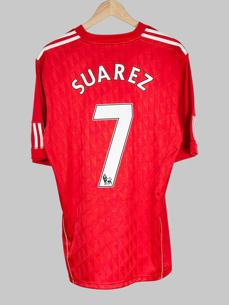 2010-12 Liverpool Suárez #7 Home Shirt (L) Adidas | First11