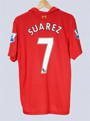 Liverpool Home Shirt 2012/13 Suarez 7 (M)