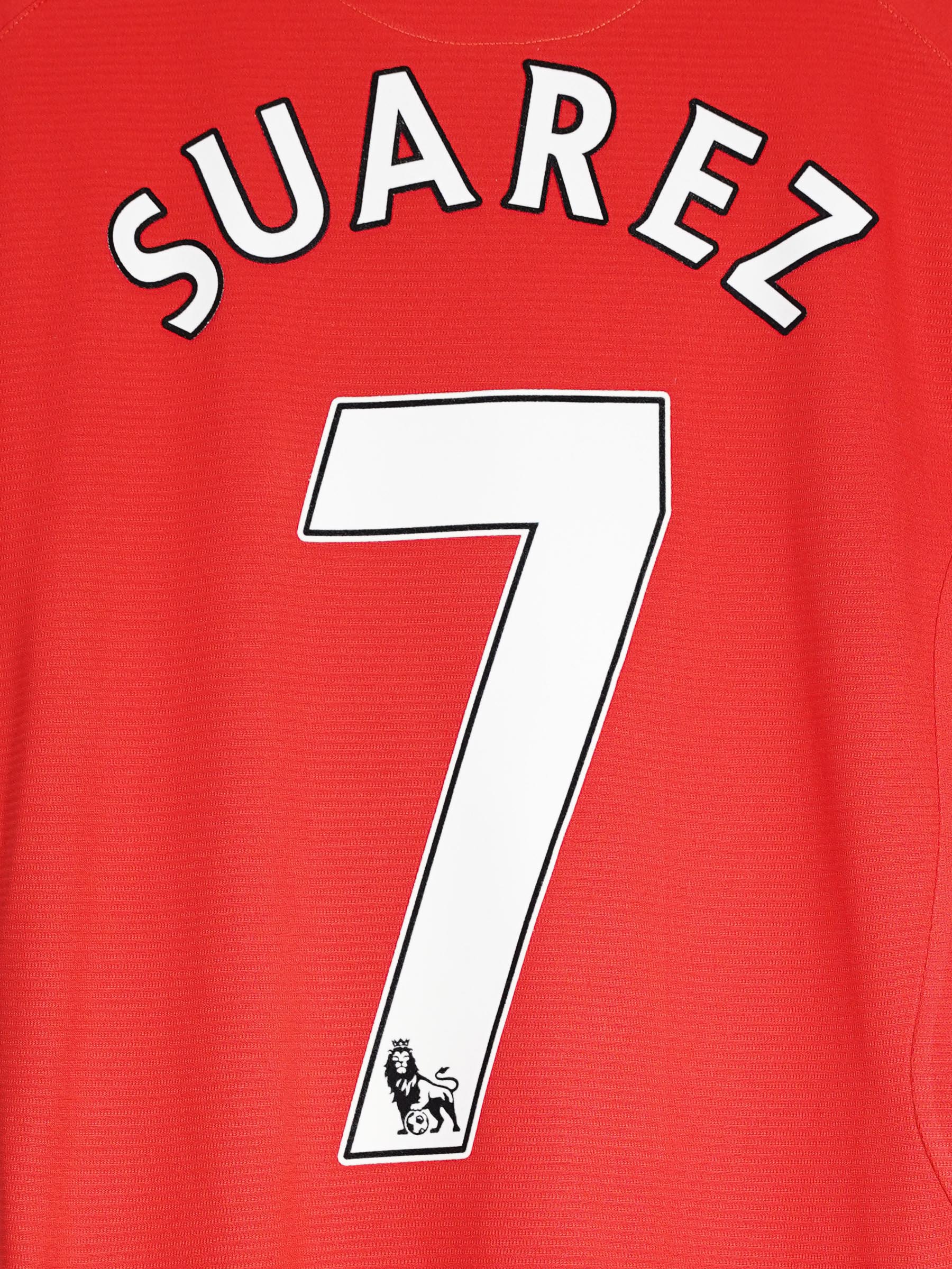 2013/14 Liverpool Suarez #7 Home Shirt (M) Warrior | First11