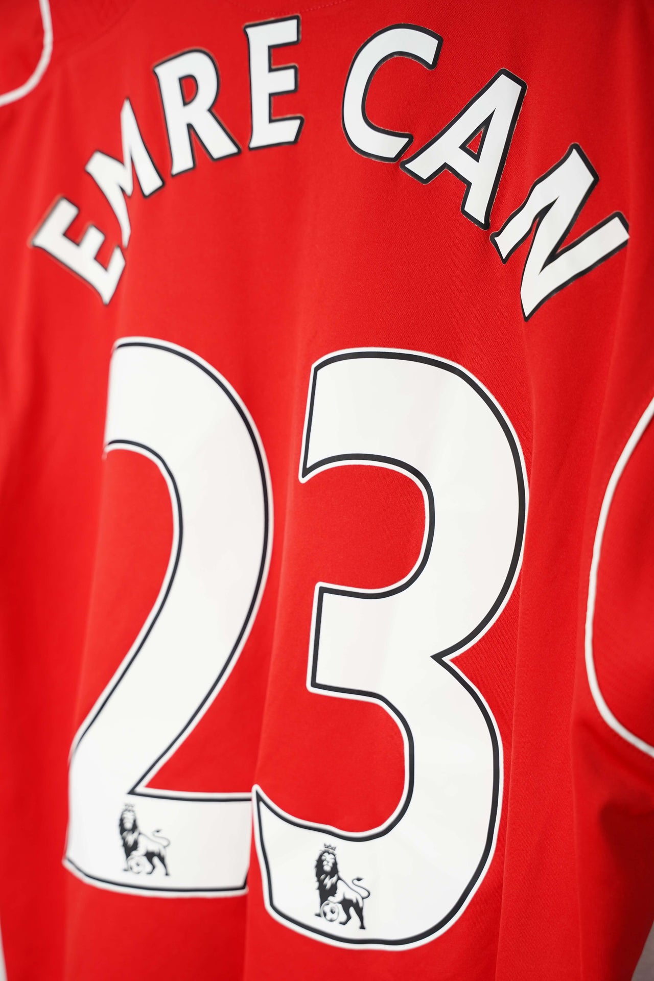 Liverpool Home Shirt 2014/15 Emre Can 23 Match Worn (L)