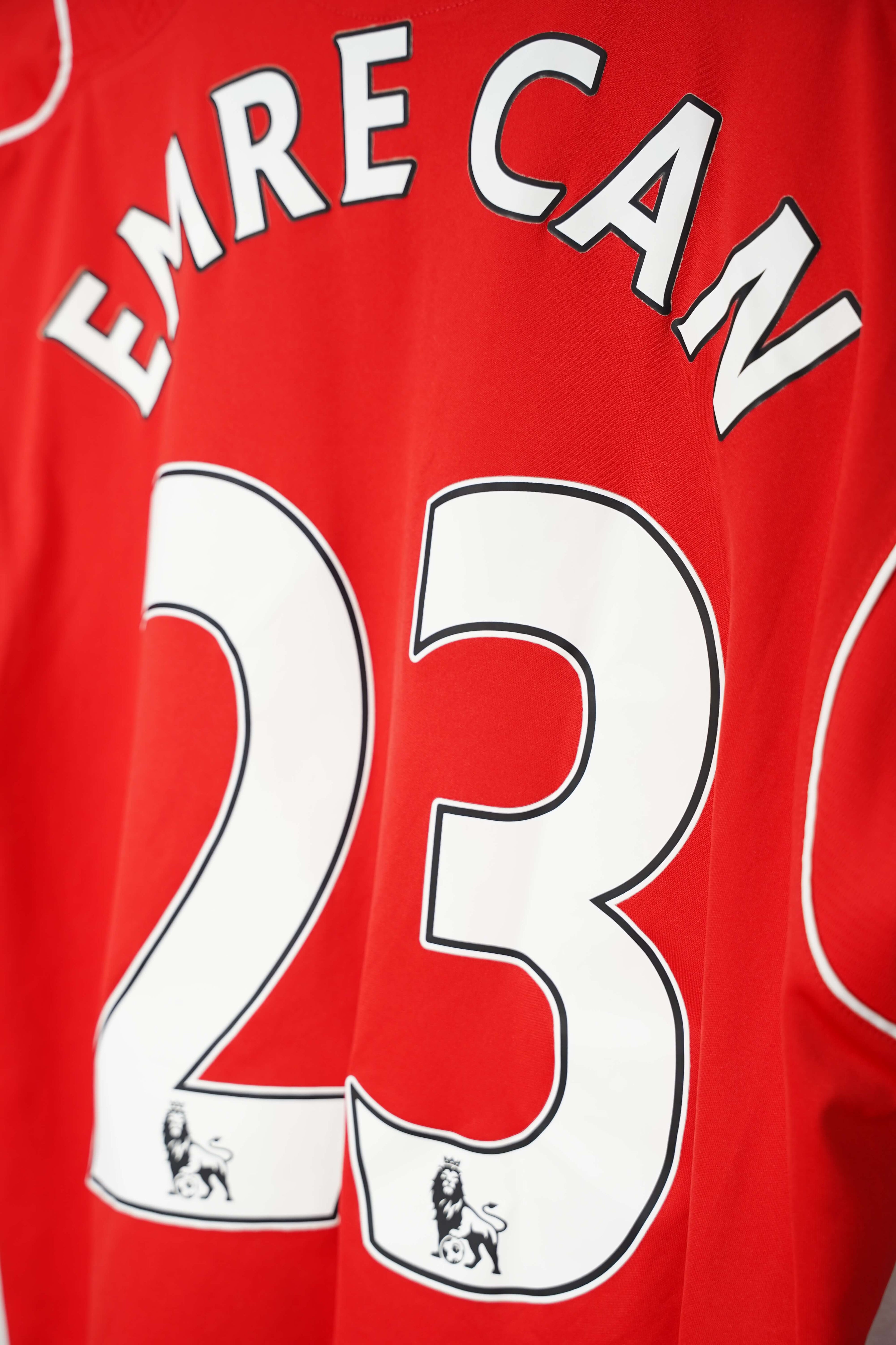 Liverpool Home Shirt 2014/15 Emre Can 23 Match Worn (L)