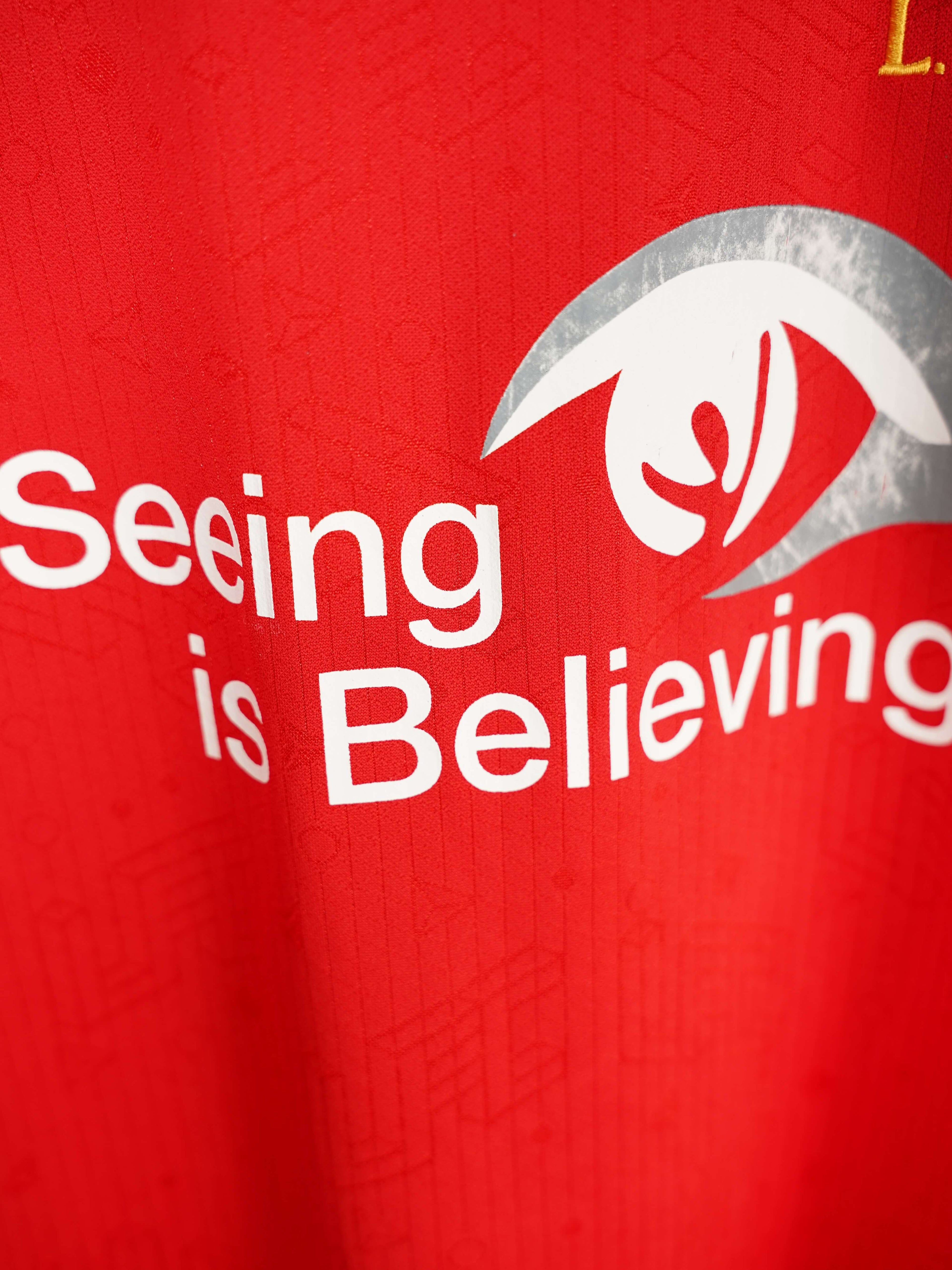 Liverpool Home Shirt 2014/15 Emre Can 23 Match Worn (L)