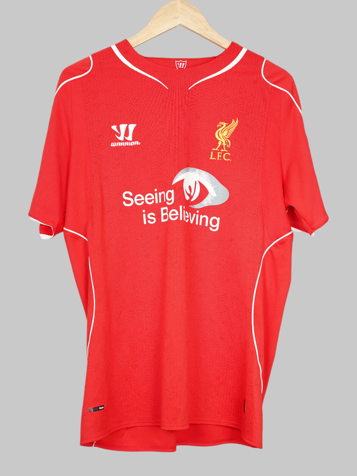 2014/15 Liverpool Can #23 Match Worn (L) Warrior | First11