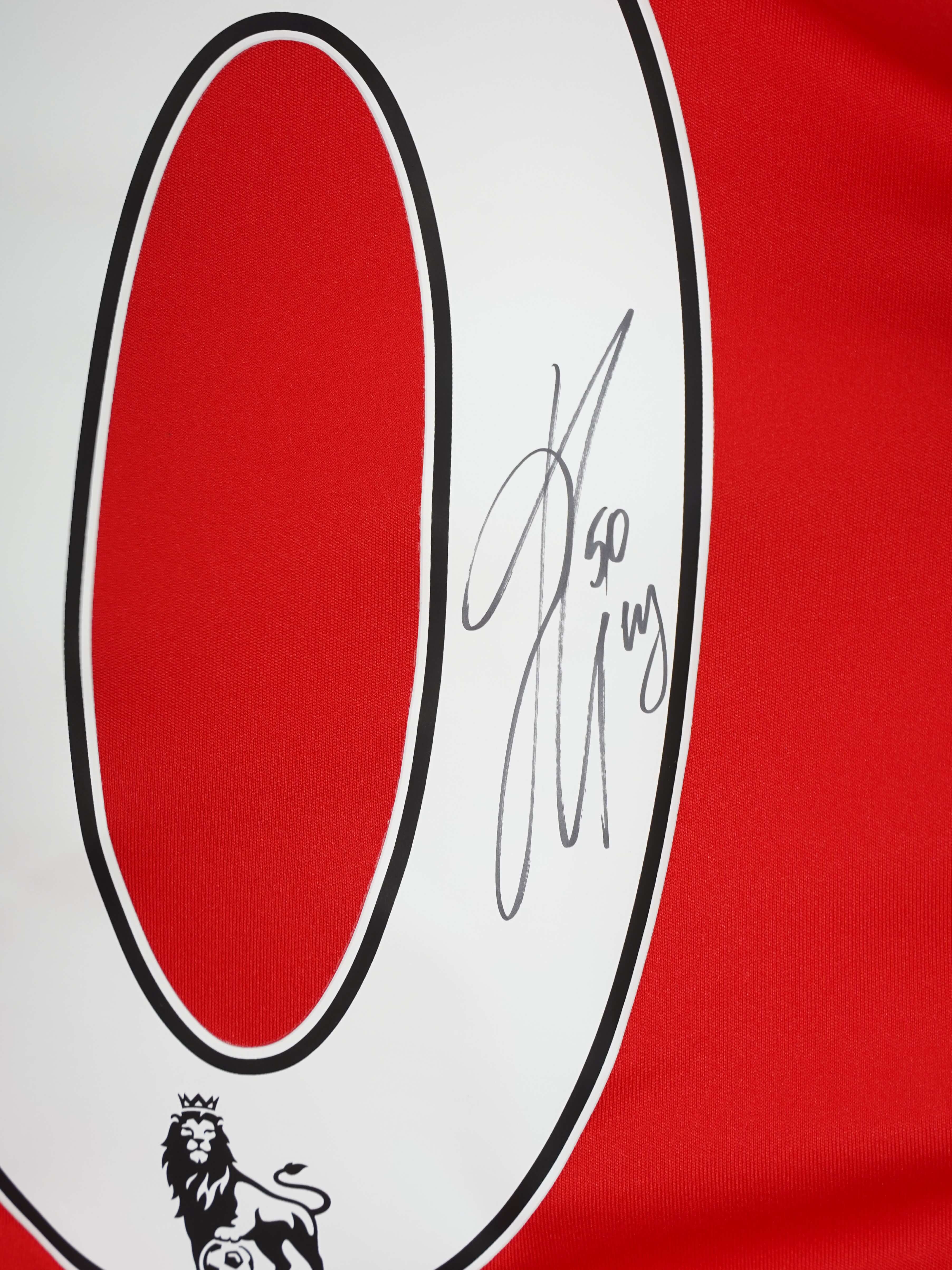 Liverpool Home Shirt 2014/15 Markovic 50 Signed BNWT (M)