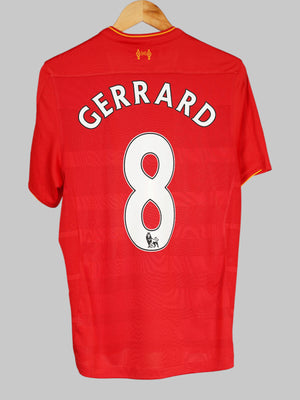Liverpool Home Shirt 2016/17 Gerrard 8 (M)