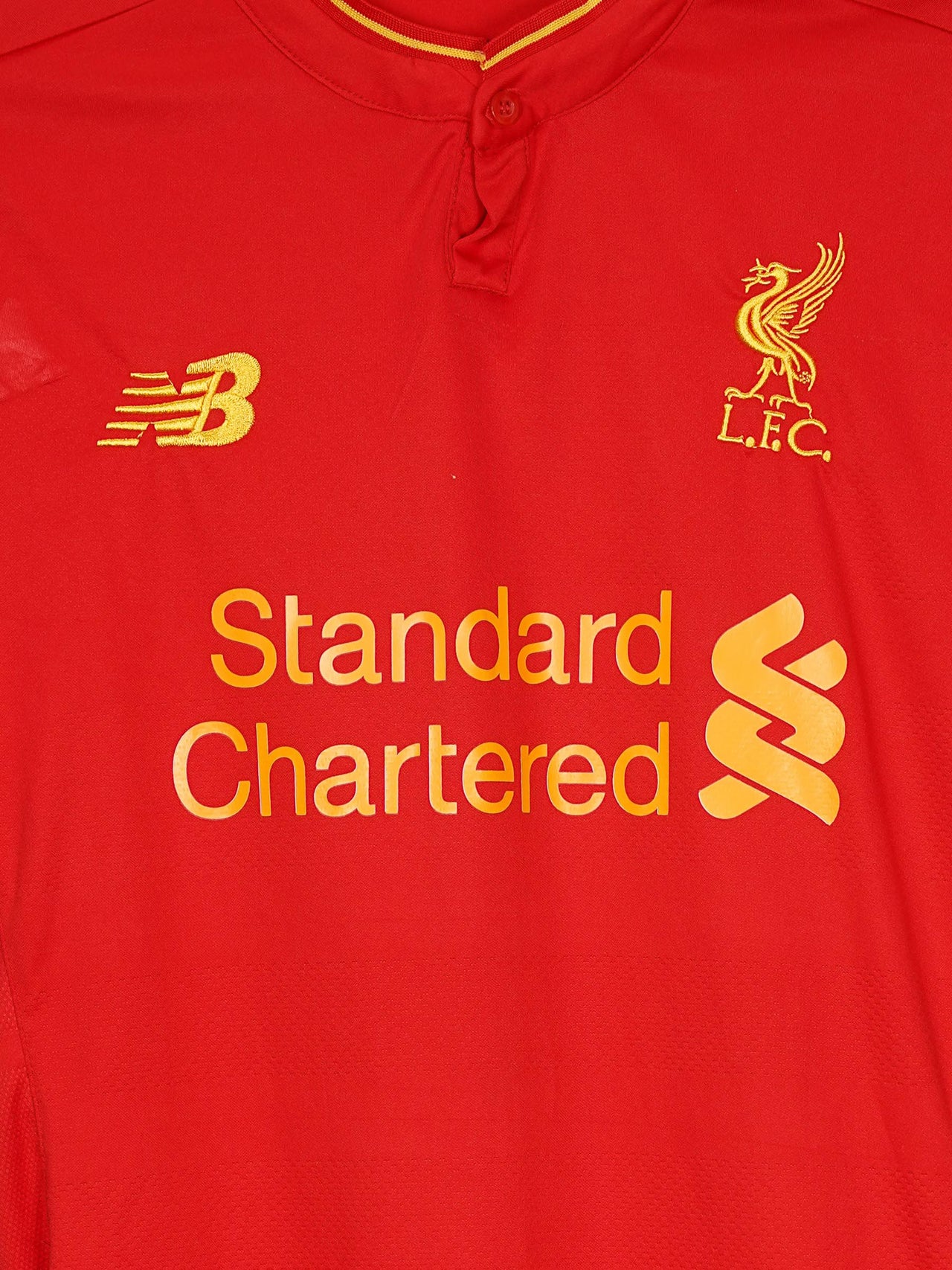Liverpool Home Shirt 2016/17 Lallana 20 (M)