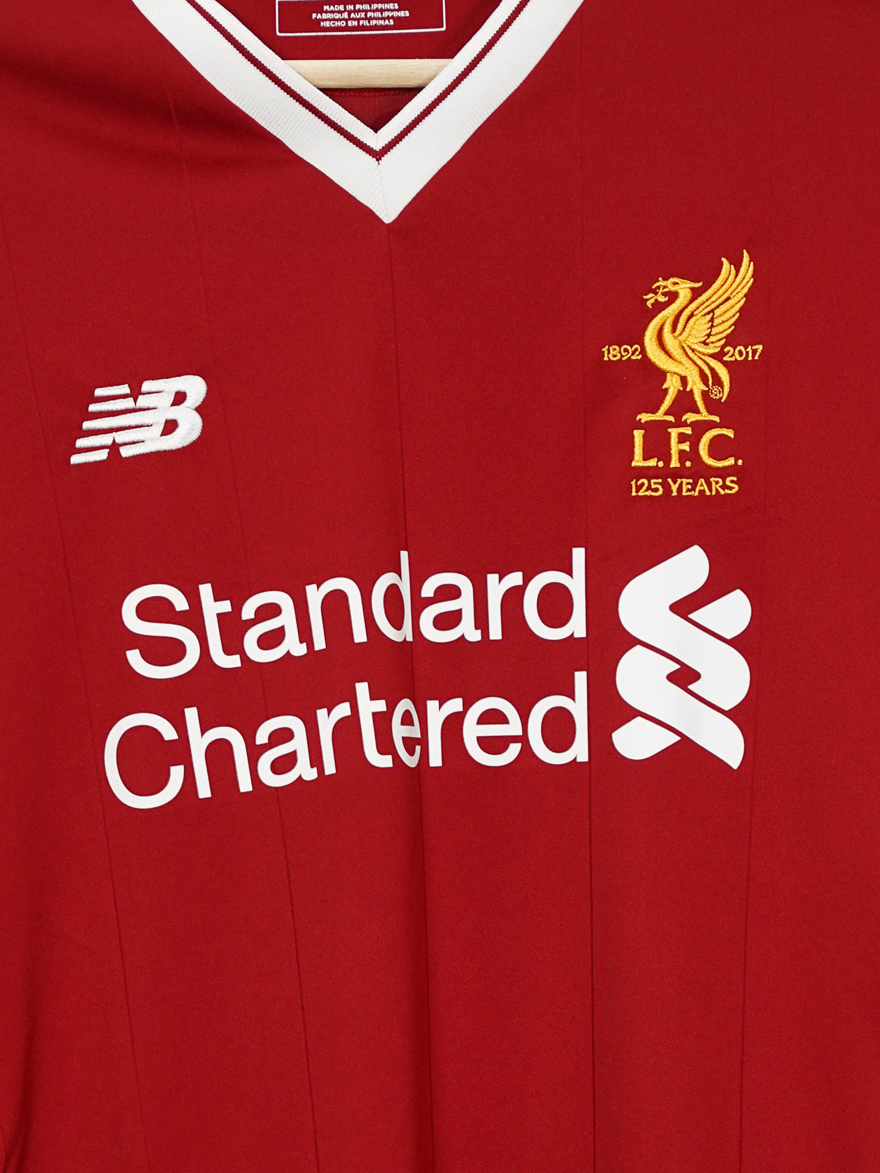 Liverpool Home Shirt 2017/18 Virgil 4 (M)