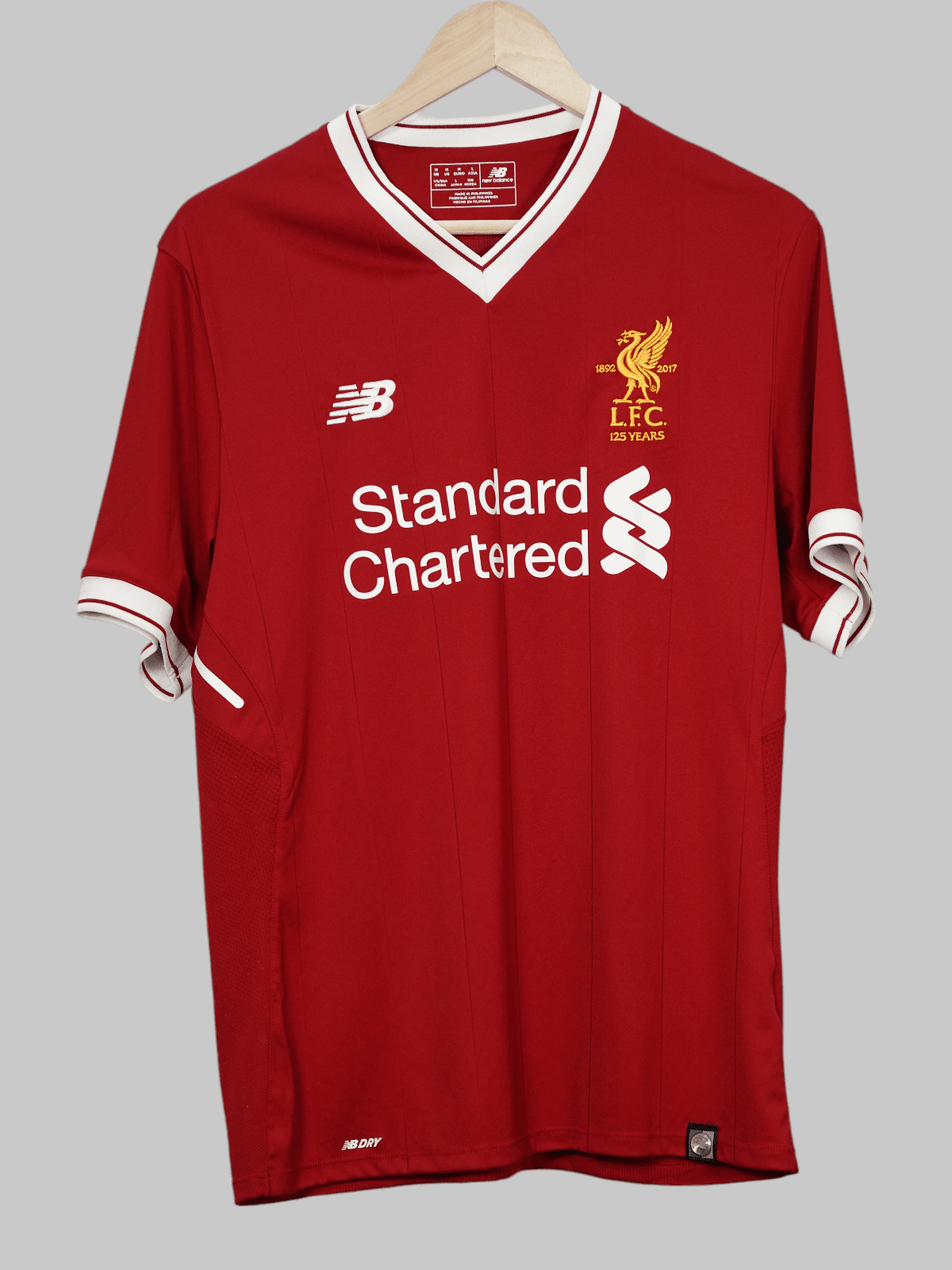 Liverpool Home Shirt 2017/18 Virgil 4 (M)