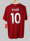 Liverpool es la casa <tc>camiseta</tc> 2019/20 Mane #10 BNWT (M)