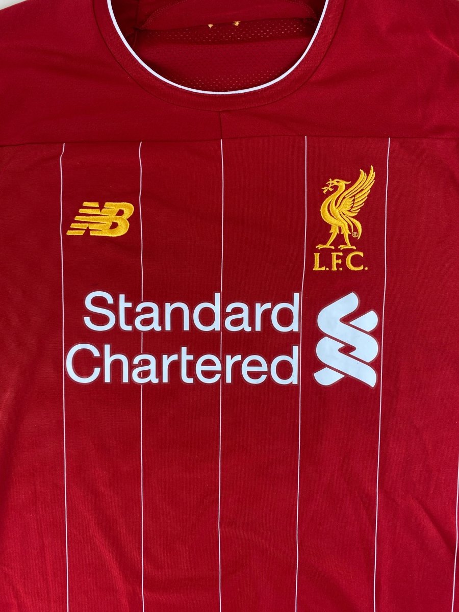 Liverpool Home Shirt 2019/20 Virgil #4 - 10/10 - L