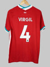 Liverpool Home Shirt 2020/21 Virgil #4 (L)