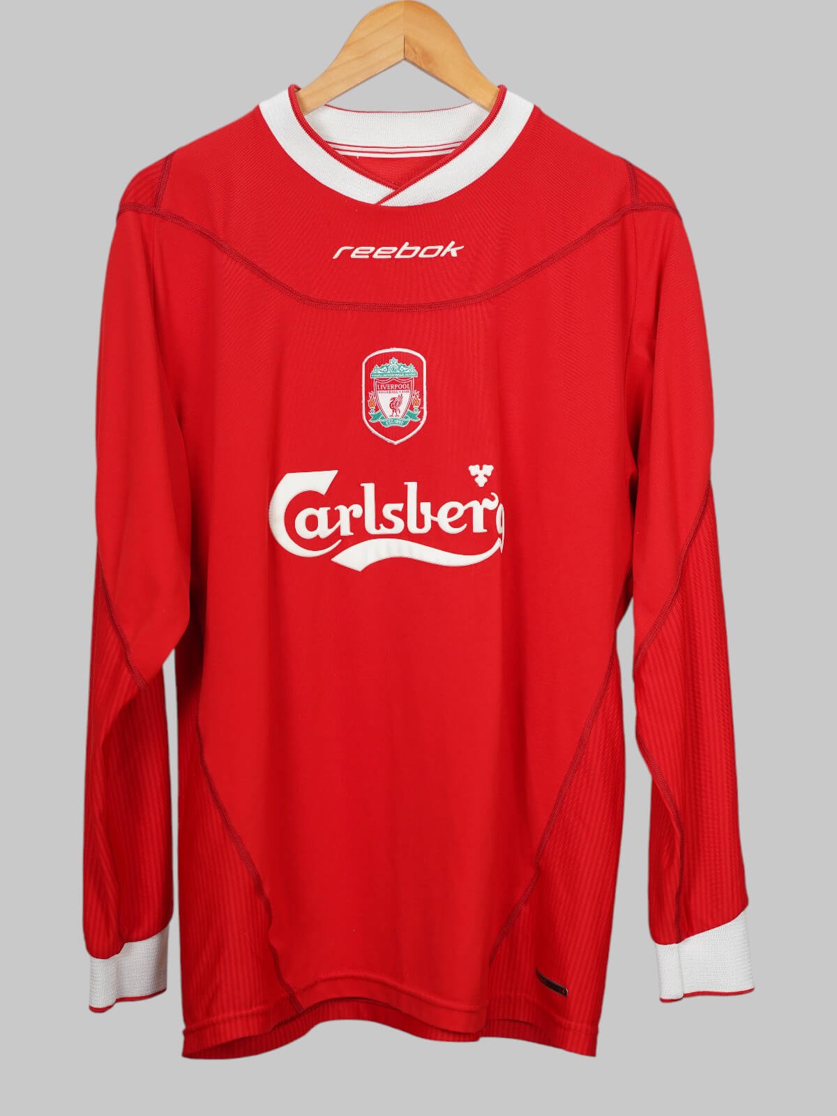 Liverpool Home Shirt L/S 2002/4 Gerrard 17 (L)