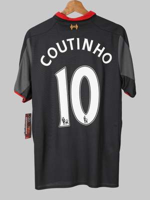 Liverpool Third Shirt 2014/15 BNWT Coutinho 10 (M)