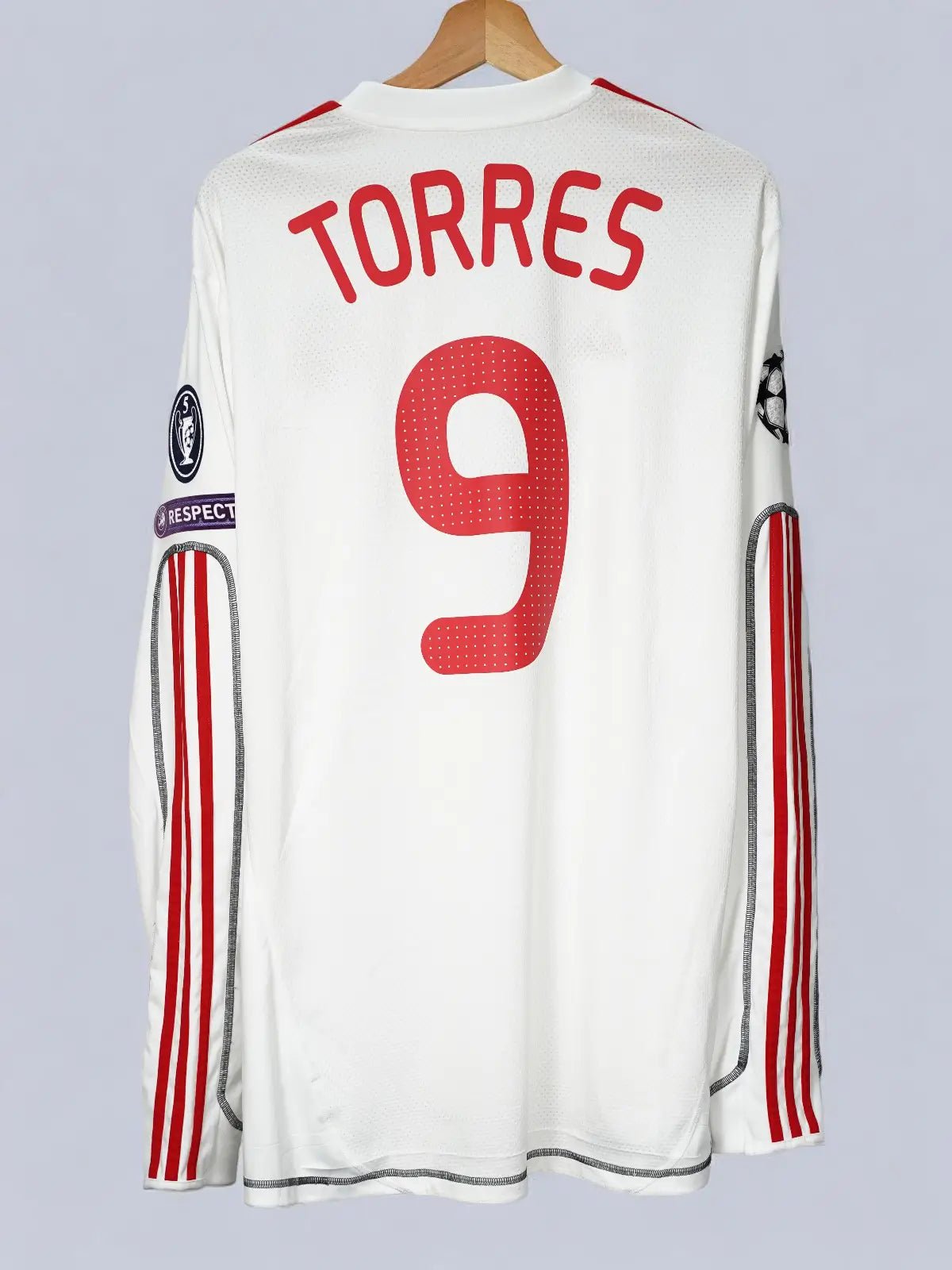 Liverpool Third Shirt L/S 2009/10 Torres 9 (L)