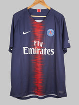 2018/19 Paris Saint-Germain Mbappe #7 Home Shirt (XXL)