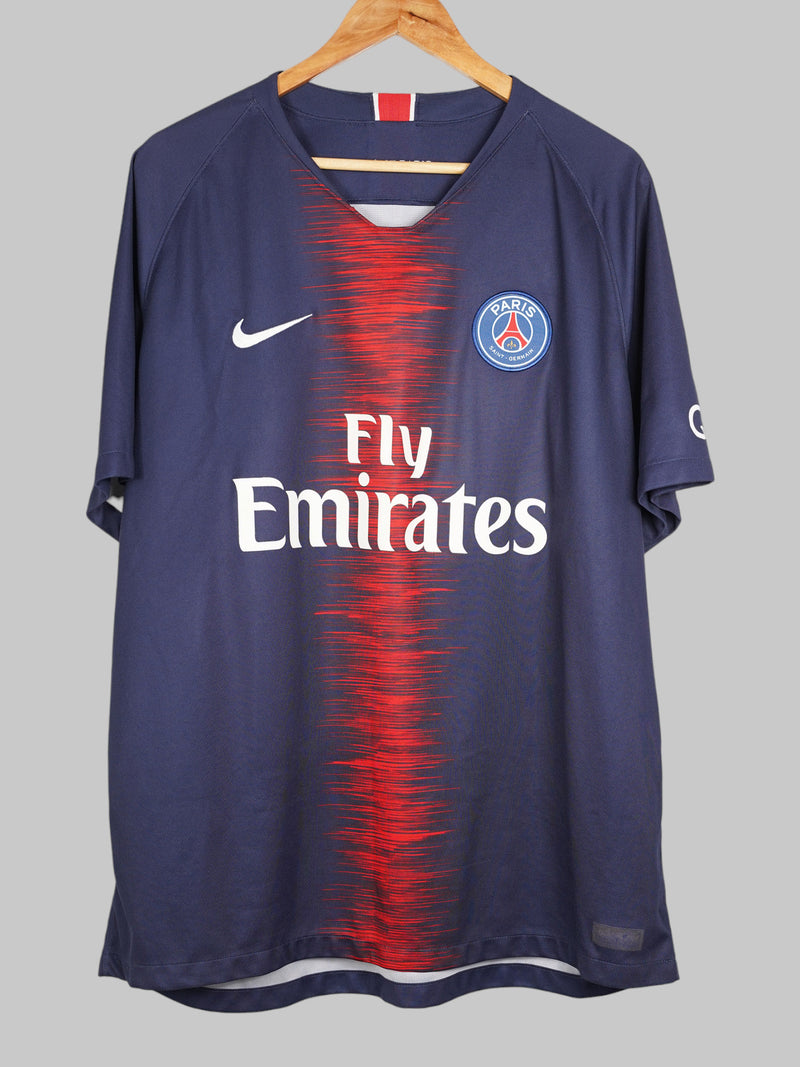 2018/19 Paris Saint-Germain Mbappe #7 Home Shirt (XXL)