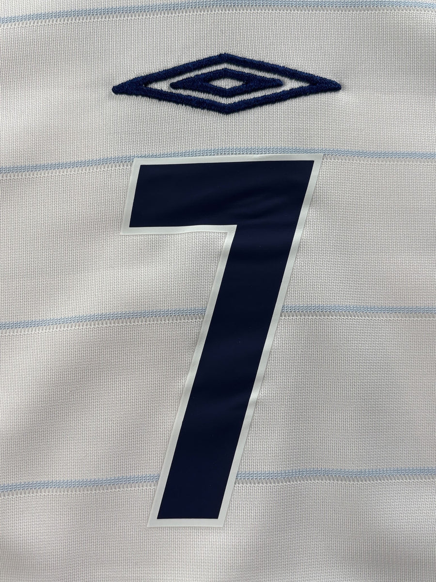 2004/05 England Beckham #7 Home Shirt (XL)