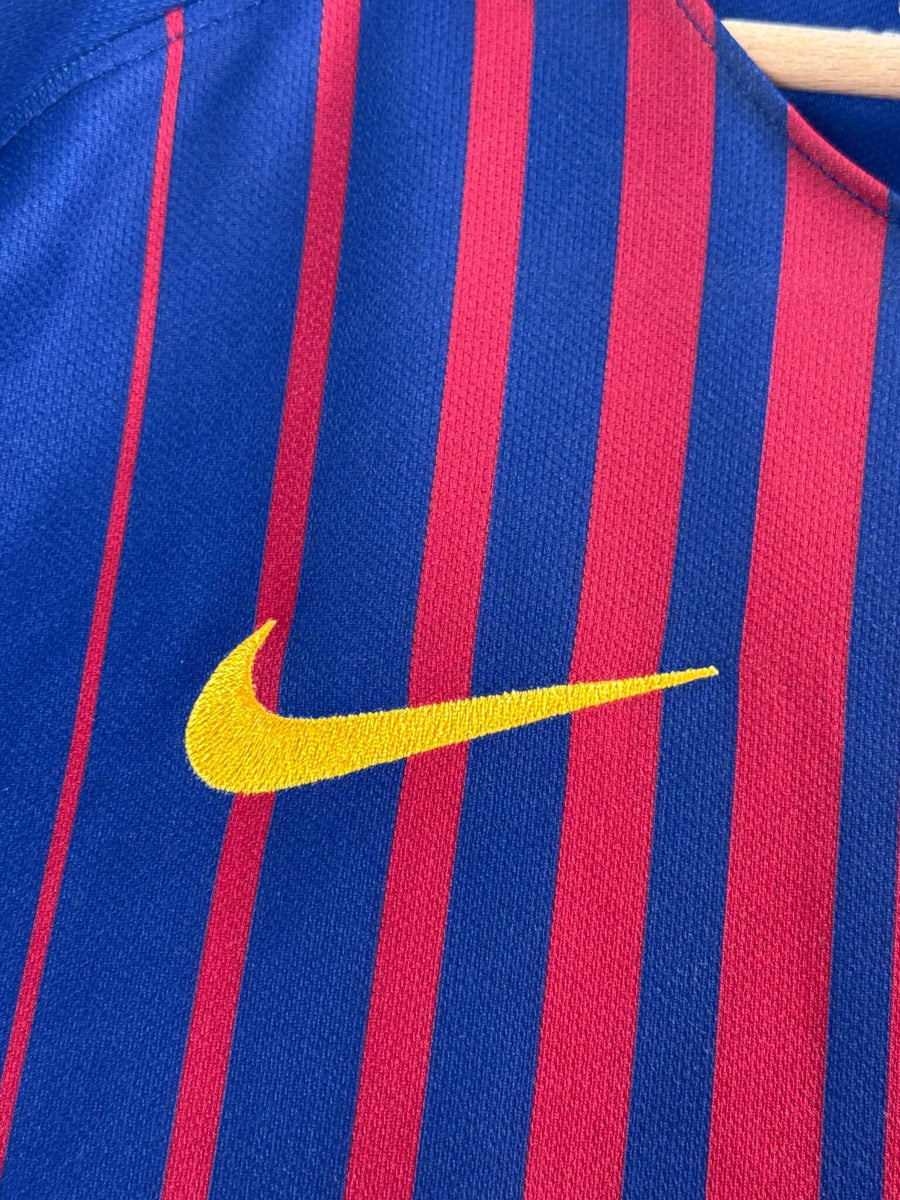2017/18 Barcelona Messi #10 Home Shirt (L)