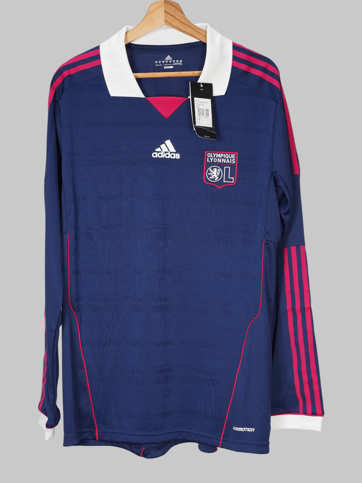 Lyon Away Shirt L/S 2011/12 BNWT Lisandro 9 Player Issue (XL)