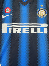 2010/11 Inter Milan Eto'o #9 Home Shirt (M)