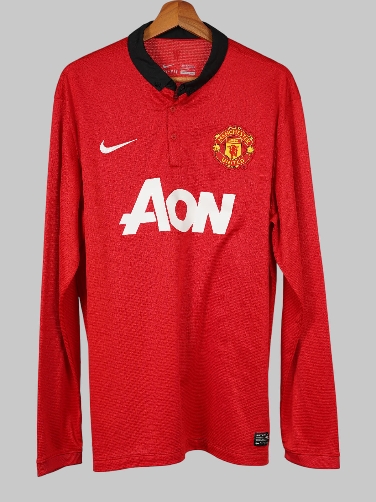 Manchester United Home Shirt L/S 2013/14 Nani #17 (XL)