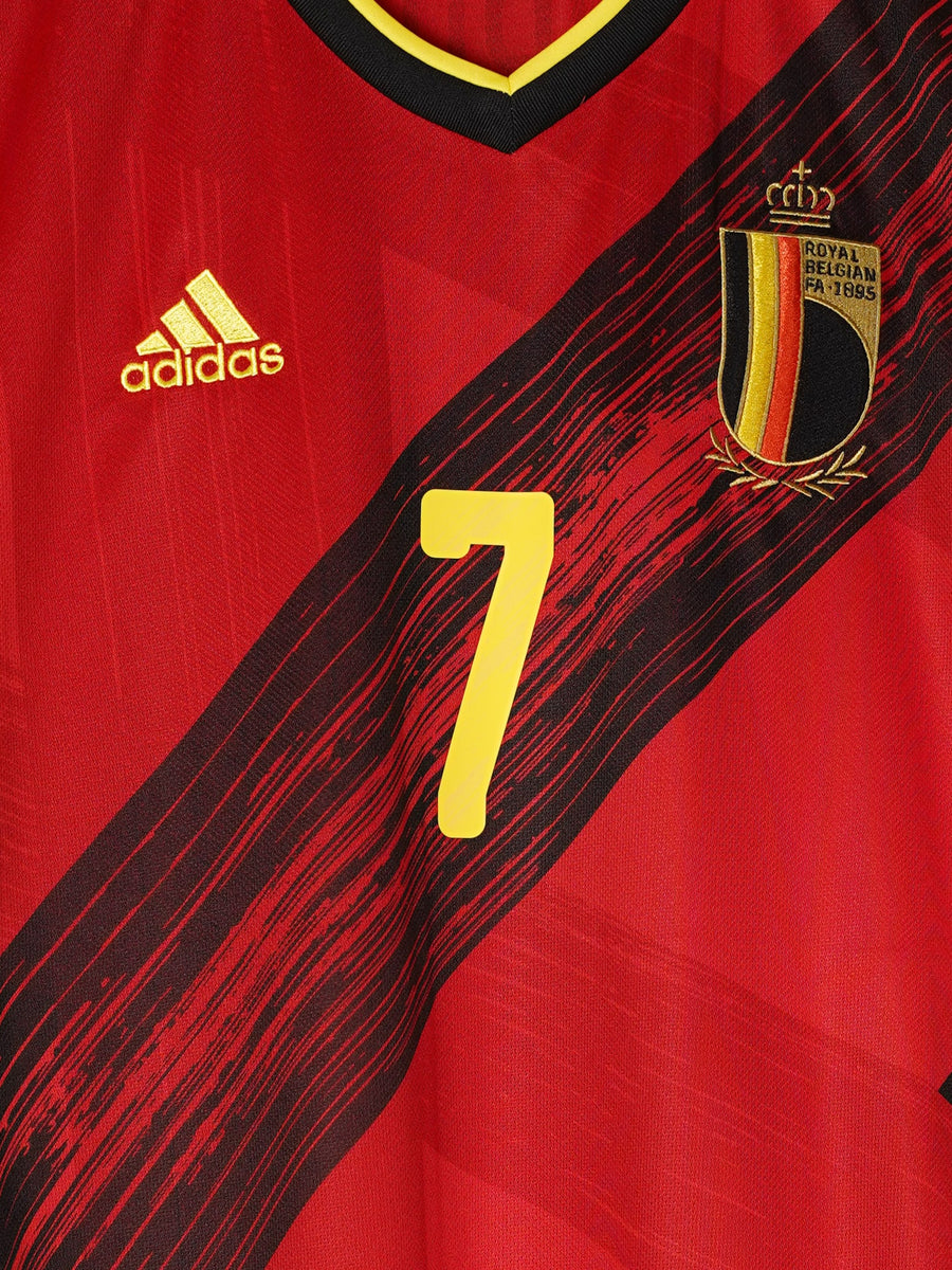 2020/21 Belgium De Bruyne #7 Home Shirt (M)