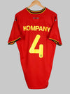 Belgium Home Shirt 2014/15 Kompany #4 (XXL)
