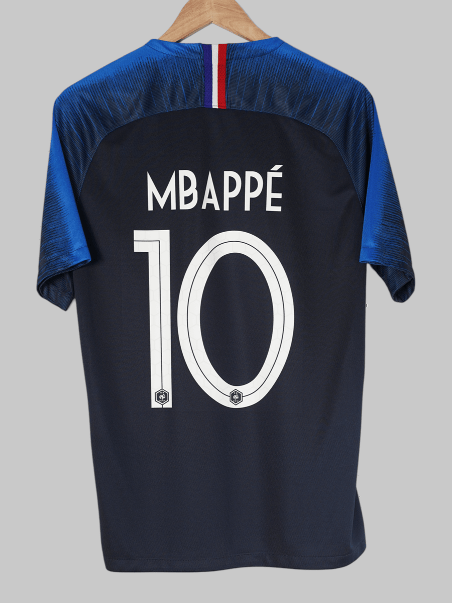 2018/19 France Mbappe #10 Home Shirt (M)