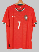 2025/26 Portugal Ronaldo #7 Home Shirt (L)