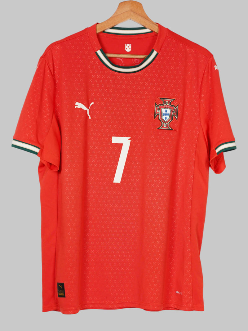 2025/26 Portugal Ronaldo #7 Home Shirt (L)