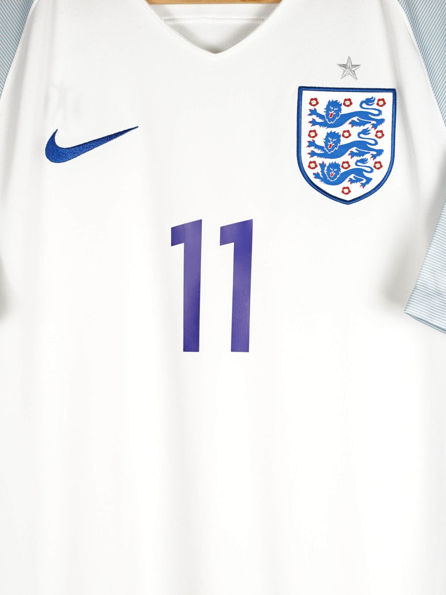 2016/17 England Vardy #11 Home Shirt (L)