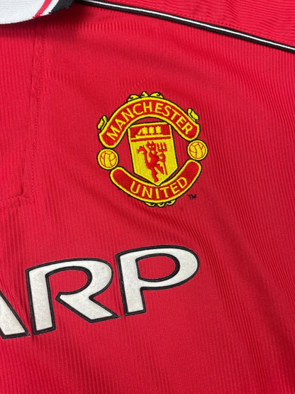 Man United Home Shirt 1999/00 - 9/10 - XL