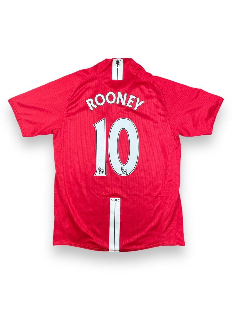 Man United Home Shirt 2007/9 Rooney #10 - 10/10 - M