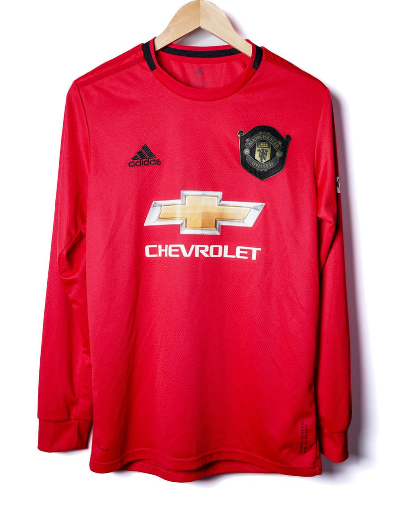 Man United Home Shirt 2019/20 L/S Rashford #10 (M)