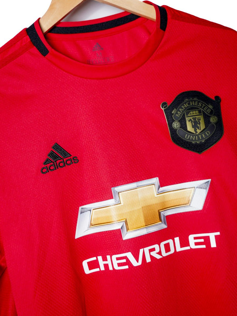 Man United Home Shirt 2019/20 L/S Rashford #10 (M)